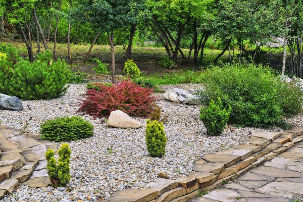 Rock Landscaping in Bountiful