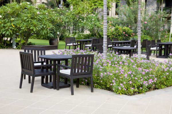 Courtyard Landscaping in Bountiful