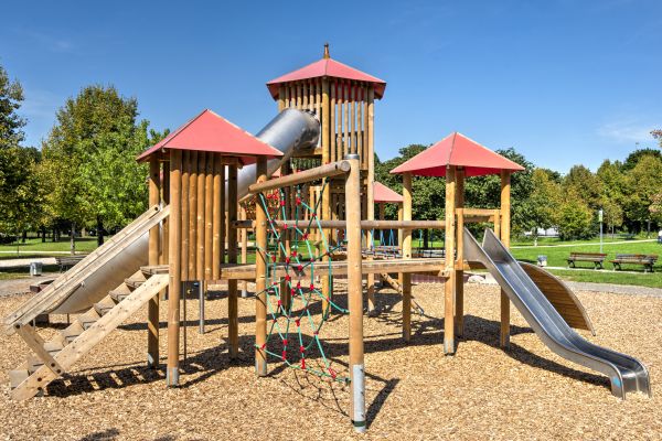 Playground Mulching Service in Bountiful