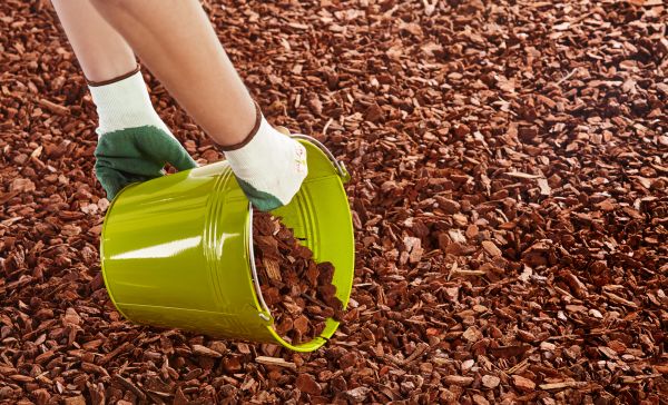 Wood Chip Landscaping in Bountiful
